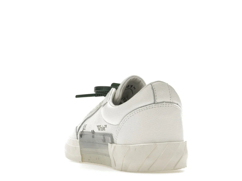 OFF-WHITE Vulc Low Leder Weiß SS22
