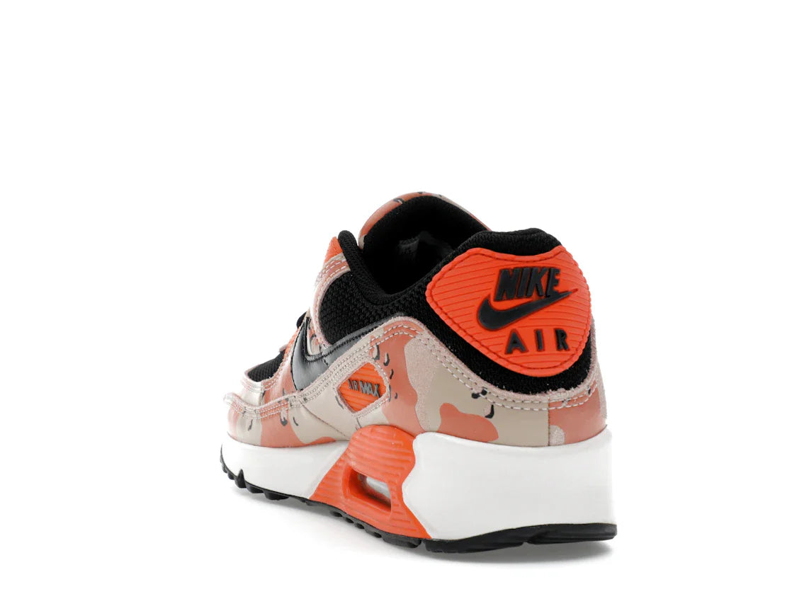 Nike Air Max 90 Premium Bio Beige Safety Orange Camo