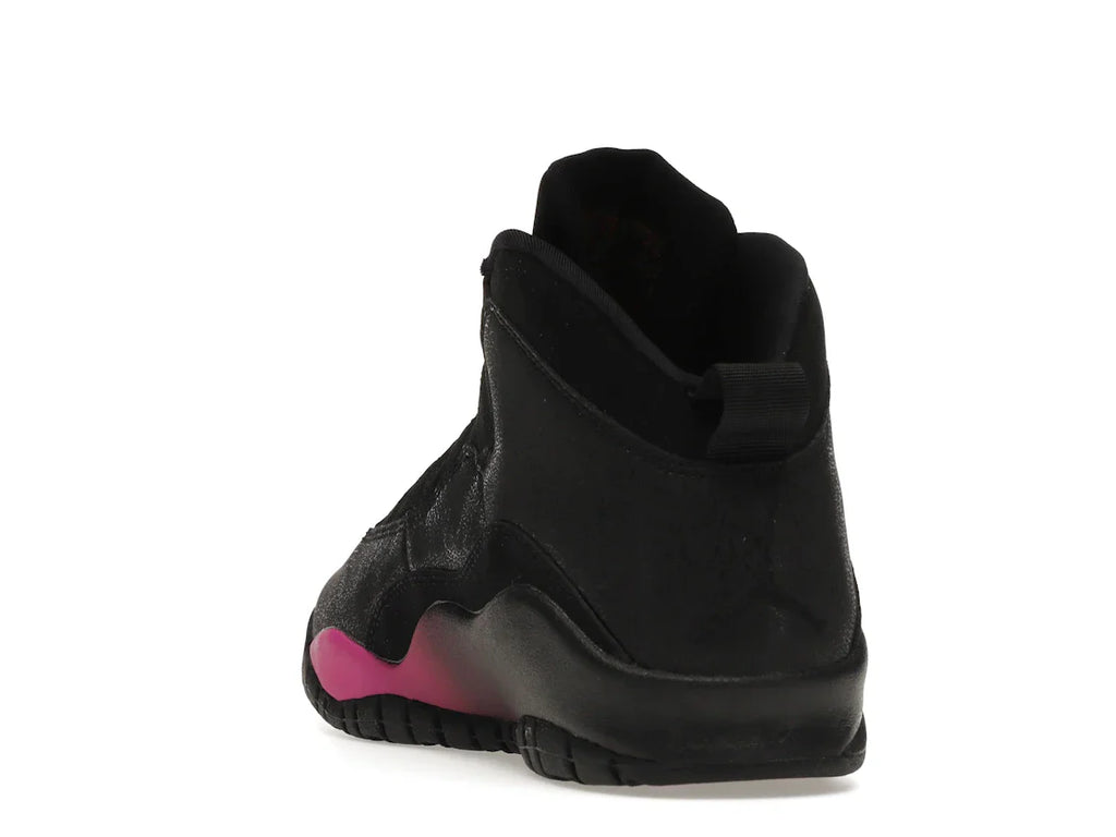 Jordan 10 Retro Schwarz Fuchsia Schwarz (GS)