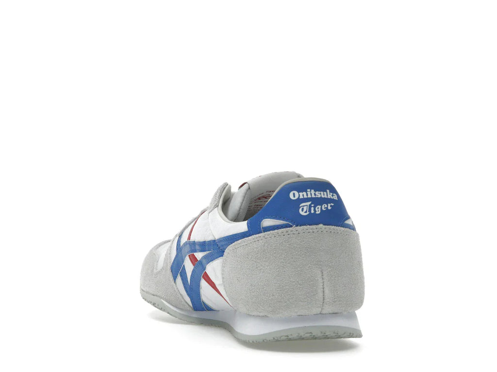 Onitsuka Tiger Serrano Weiß Directoire Blau Rot