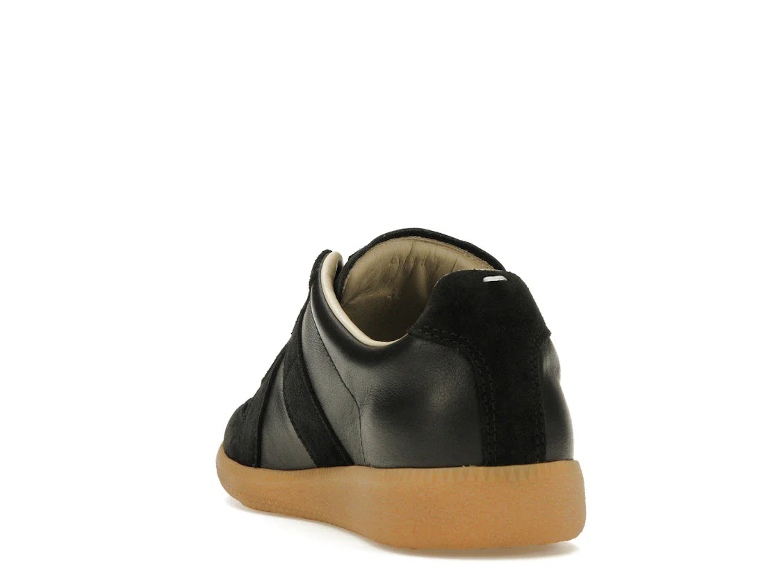 Maison Margiela Replika Deutsche Armee-Trainer (GATs) Schwarzer Gummi
