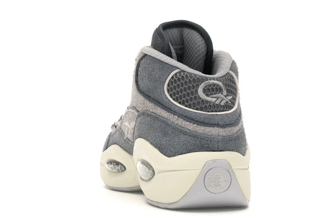 Reebok Question Mid Gray Suede