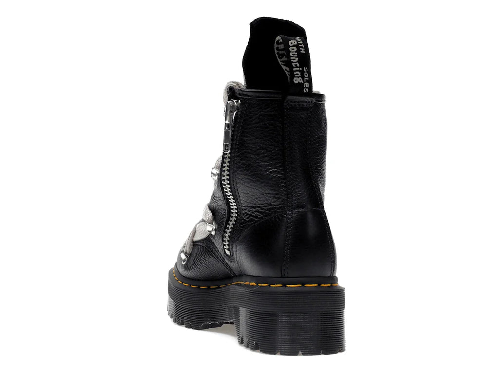 Dr. Martens 1460 Quad Ledersohle Pentagramm Jumbo Schnürstiefel Rick Owens Schwarz