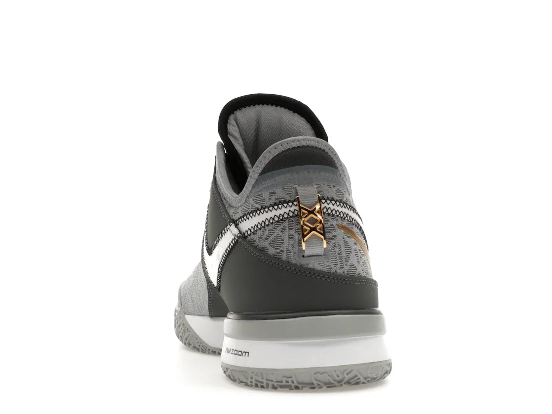 Nike Zoom LeBron NXXT Gen Wolf Gray Metallic Gold