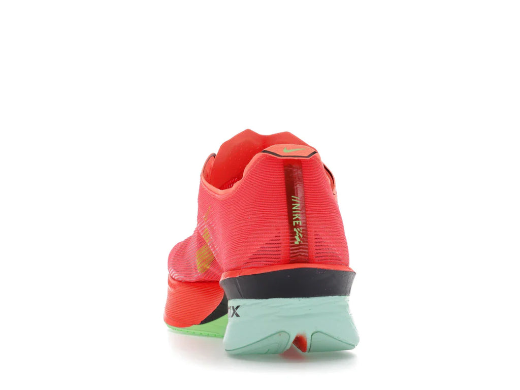Nike ZoomX Vaporfly Next% 4 Bright Crimson Mint Foam Cave Purple Lime Blast