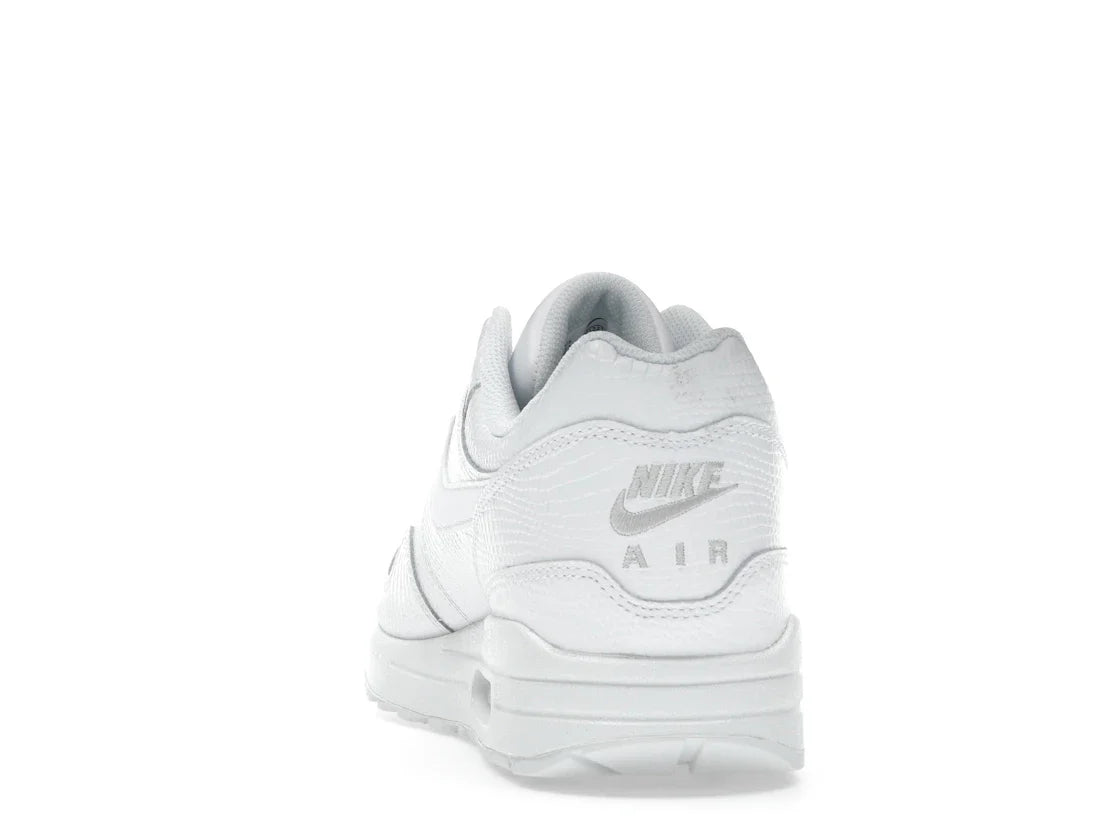 Nike Air Max 1 Premium Weiß Schlangenleder