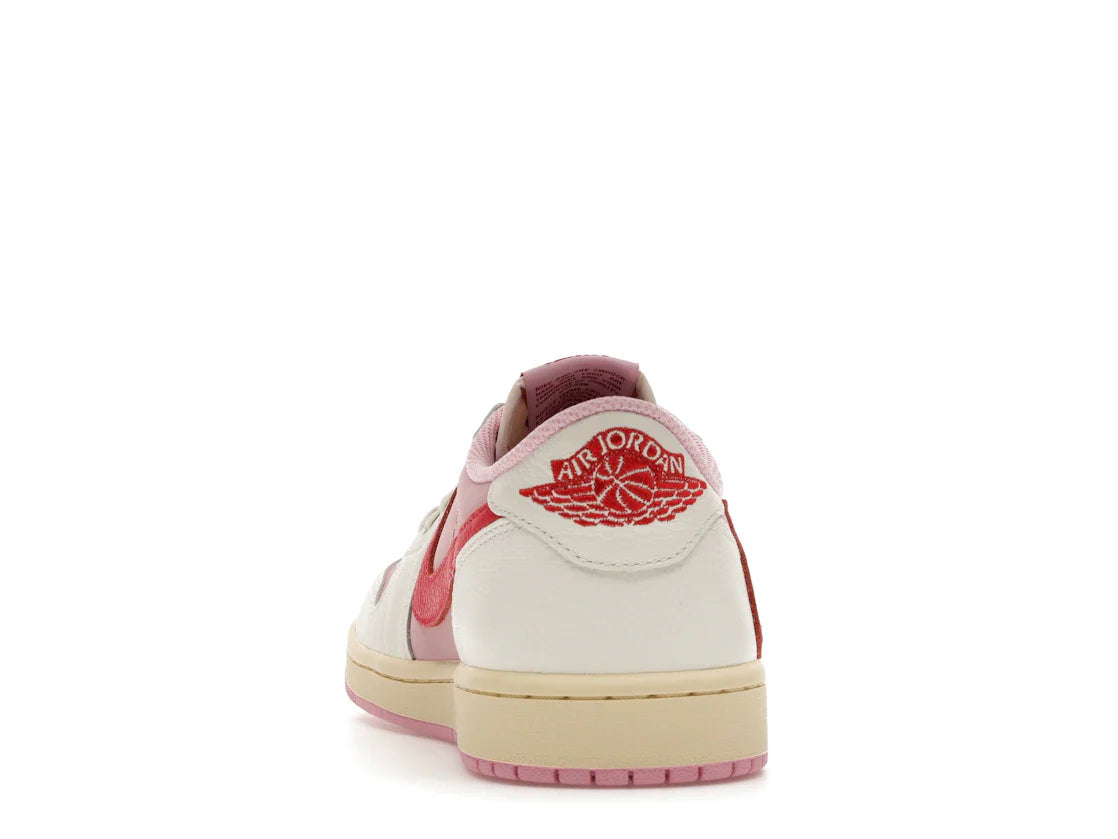 Jordan 1 Retro Low OG SP Travis Scott Sail Tropical Pink