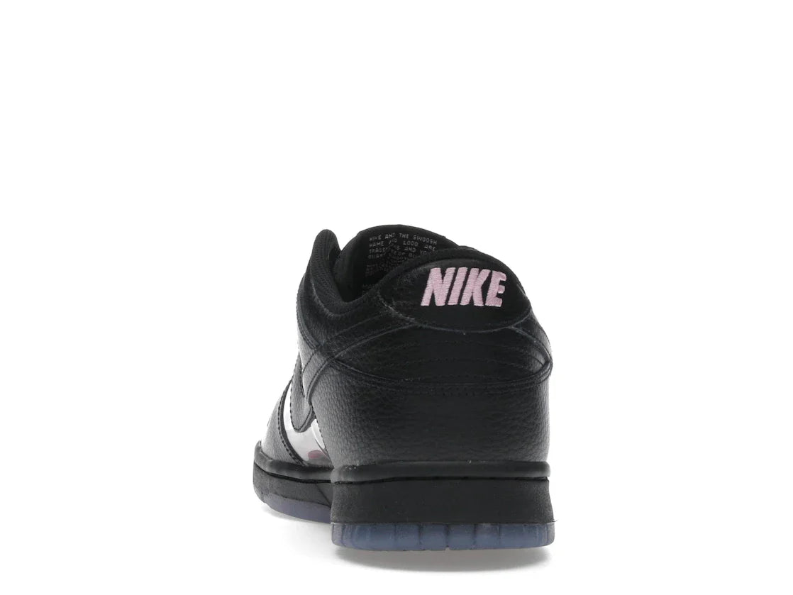 Nike Dunk Low Retro Transparent Schwarz Pink Rise