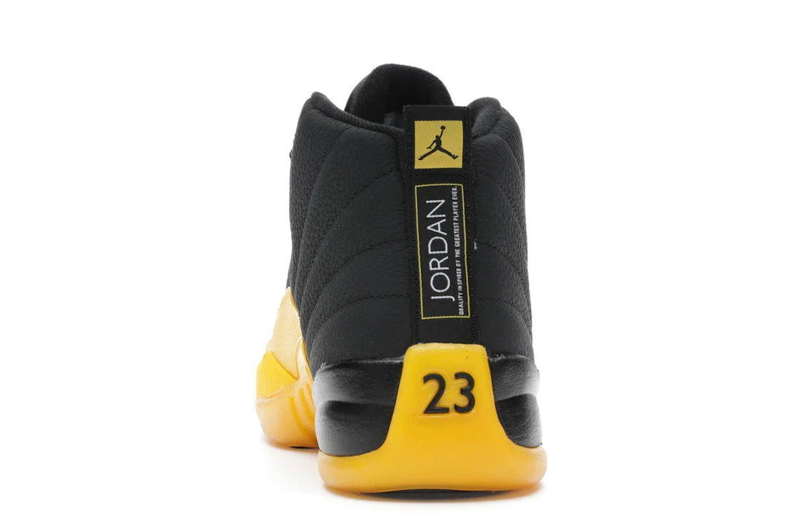 Jordan 12 Retro Schwarz Universitätsgold