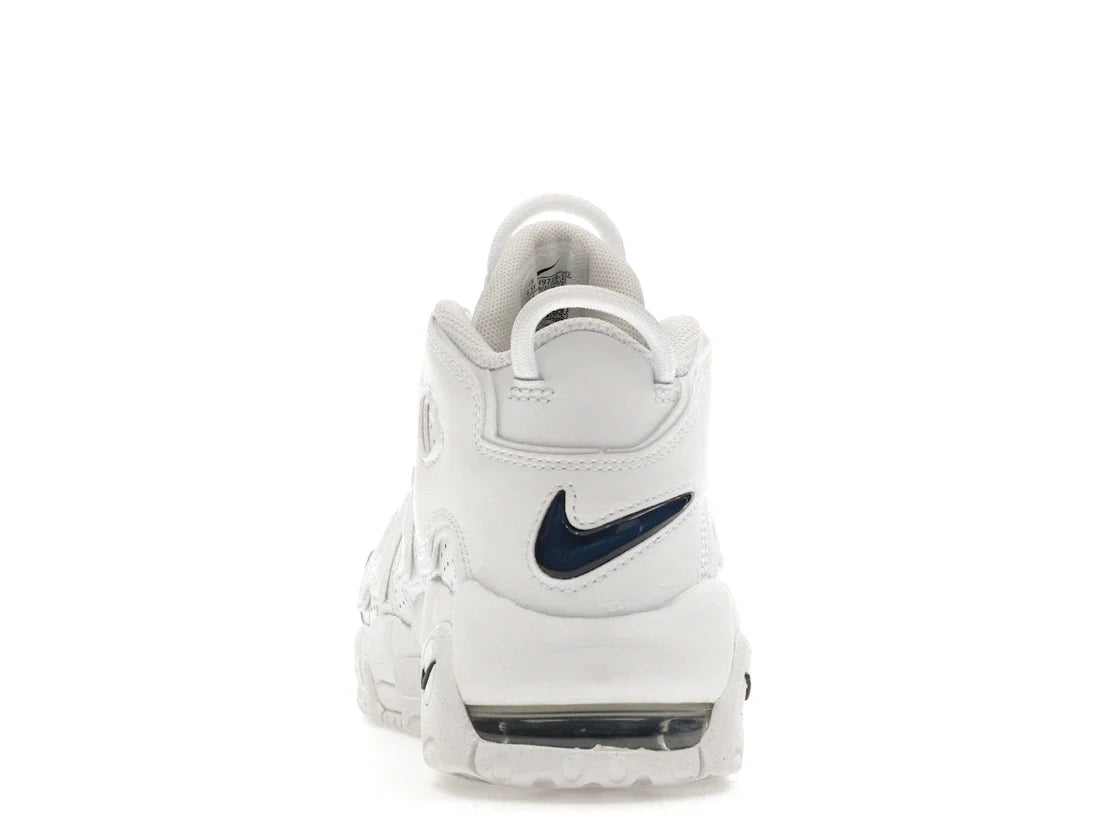 Nike Air More Uptempo Weiß Mitternachtsblau (GS)