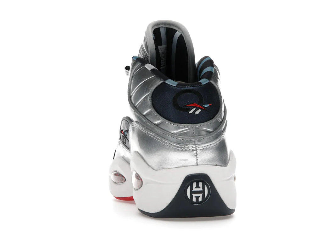 Reebok Question Mid Iverson x Harden Silber