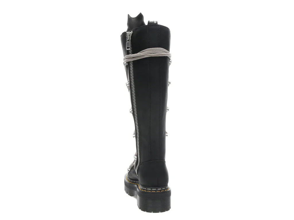 Dr. Martens 1460 DRKSHDW Quad Sole Pentalace Boot Rick Owens Schwarz