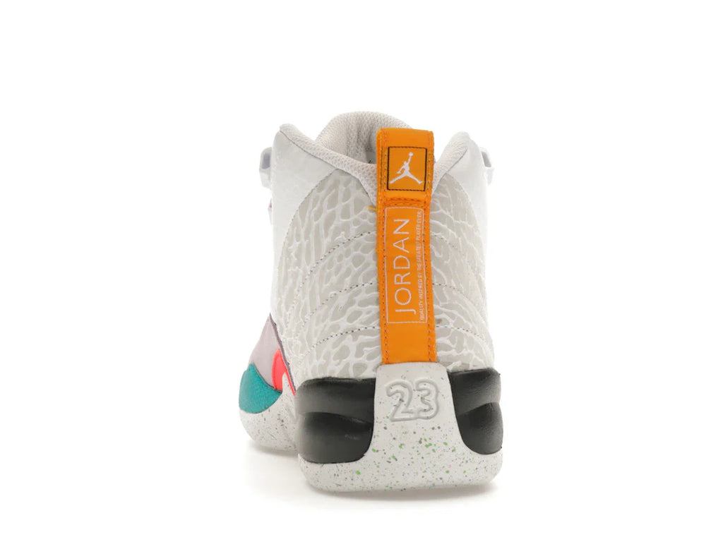 Jordan 12 Retro White Vapor Green (GS)