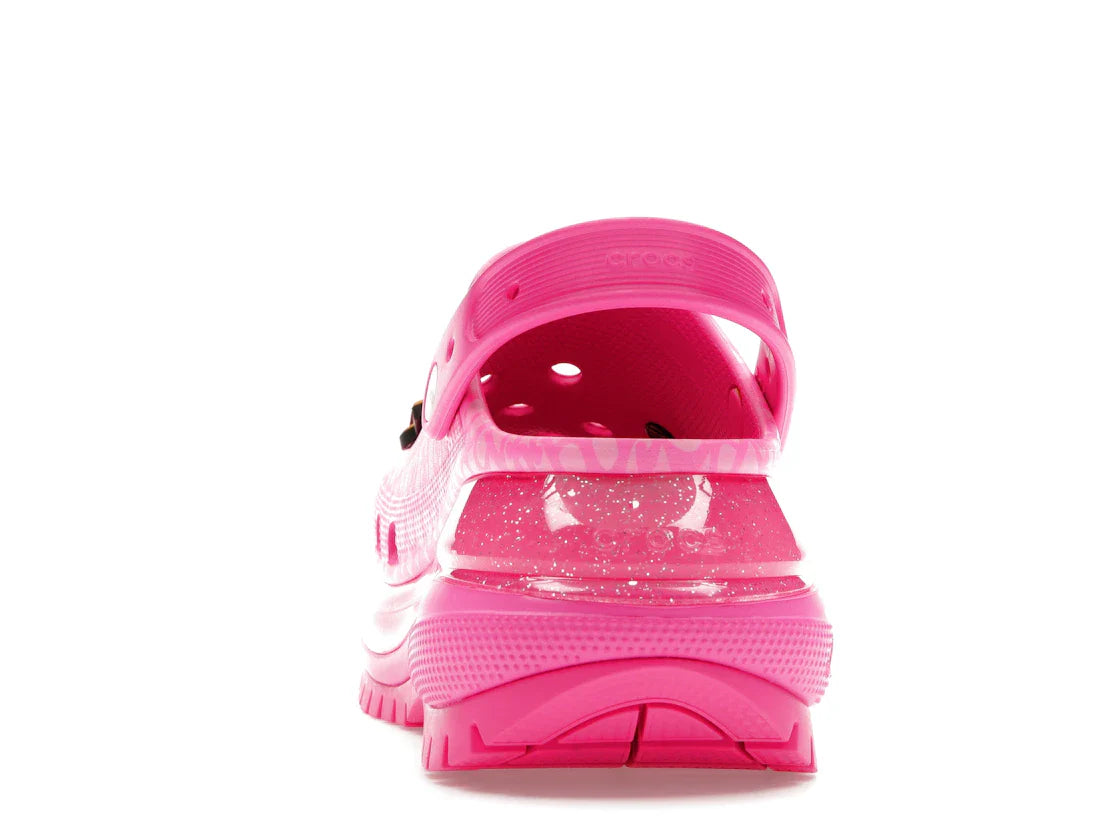Crocs Classic Mega Crush Clog Barbie The Movie Electric Pink