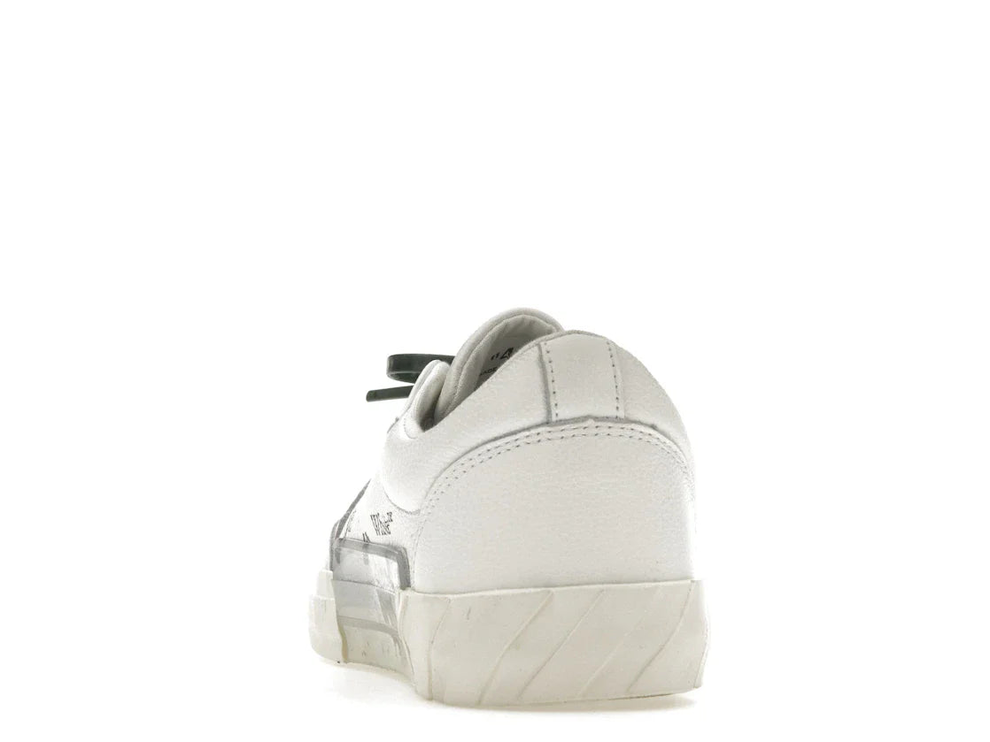 OFF-WHITE Vulc Low Leder Weiß SS22
