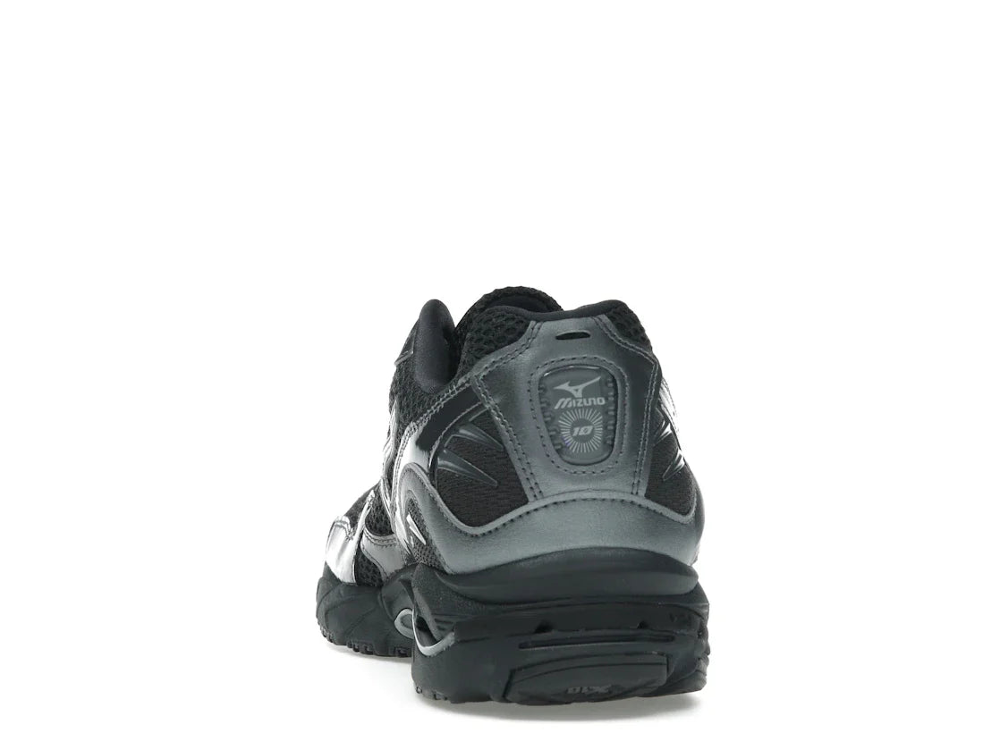 Mizuno Wave Rider 10 Schwarz Sand Metallic Grau