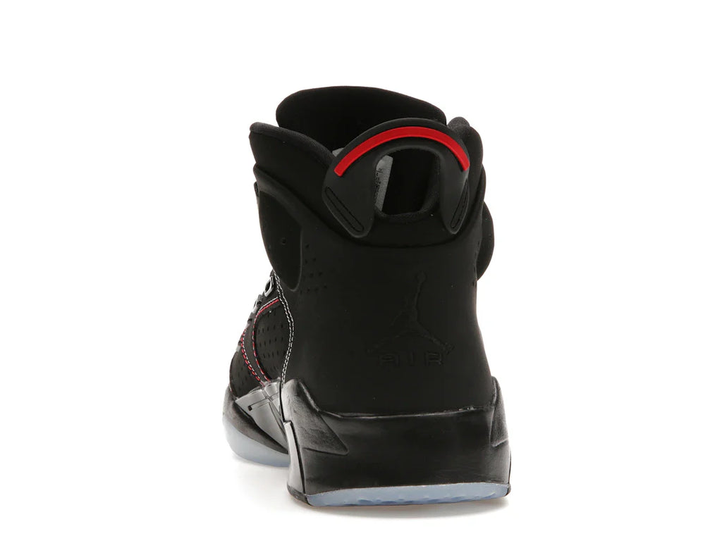 Jordan 6-17-23 Schwarz Weiß Rot Kontrastnähte