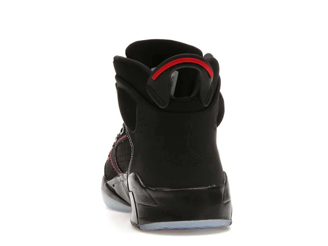Jordan 6-17-23 Schwarz Weiß Rot Kontrastnähte
