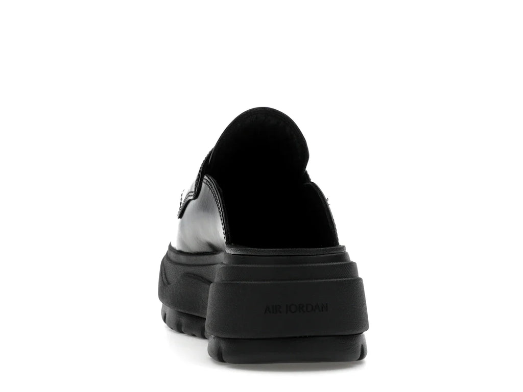 Jordan Mule Schwarz Metallic Silber (Damen)