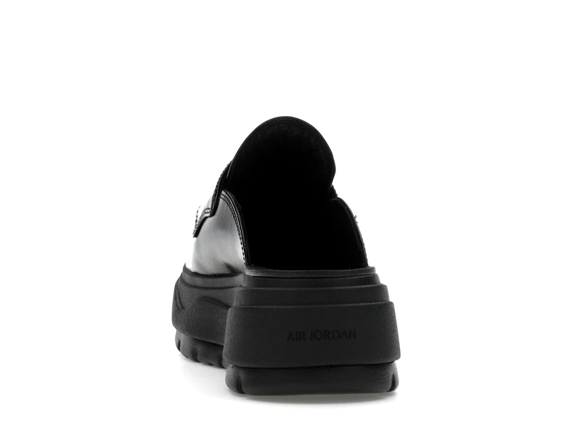 Jordan Mule Schwarz Metallic Silber (Damen)