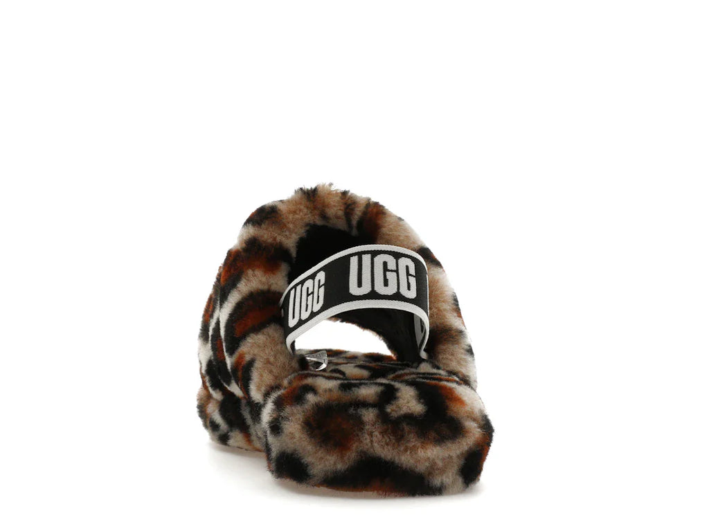 UGG Fluff Yeah Slide Leopard Amphora (Kinder)