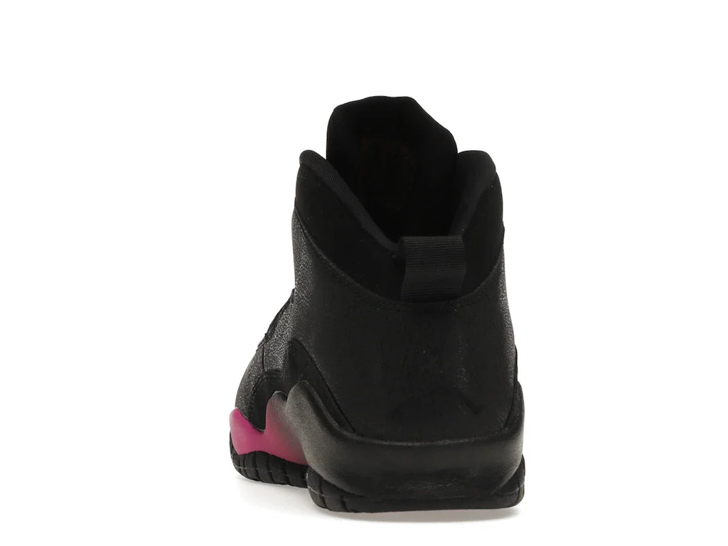 Jordan 10 Retro Schwarz Fuchsia Schwarz (GS)