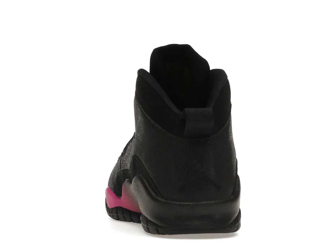 Jordan 10 Retro Schwarz Fuchsia Schwarz (GS)