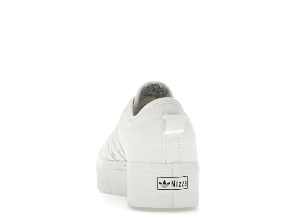 adidas Nizza Platform Triple White (Damen)