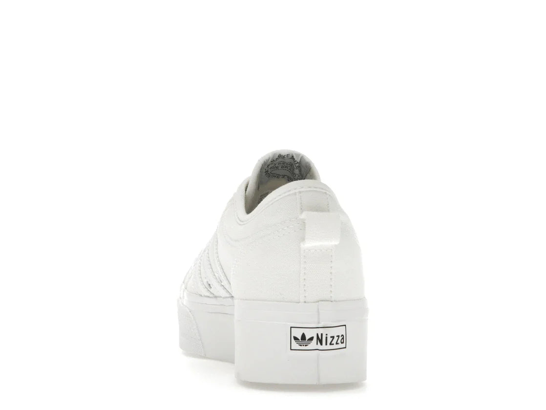 adidas Nizza Platform Triple White (Damen)