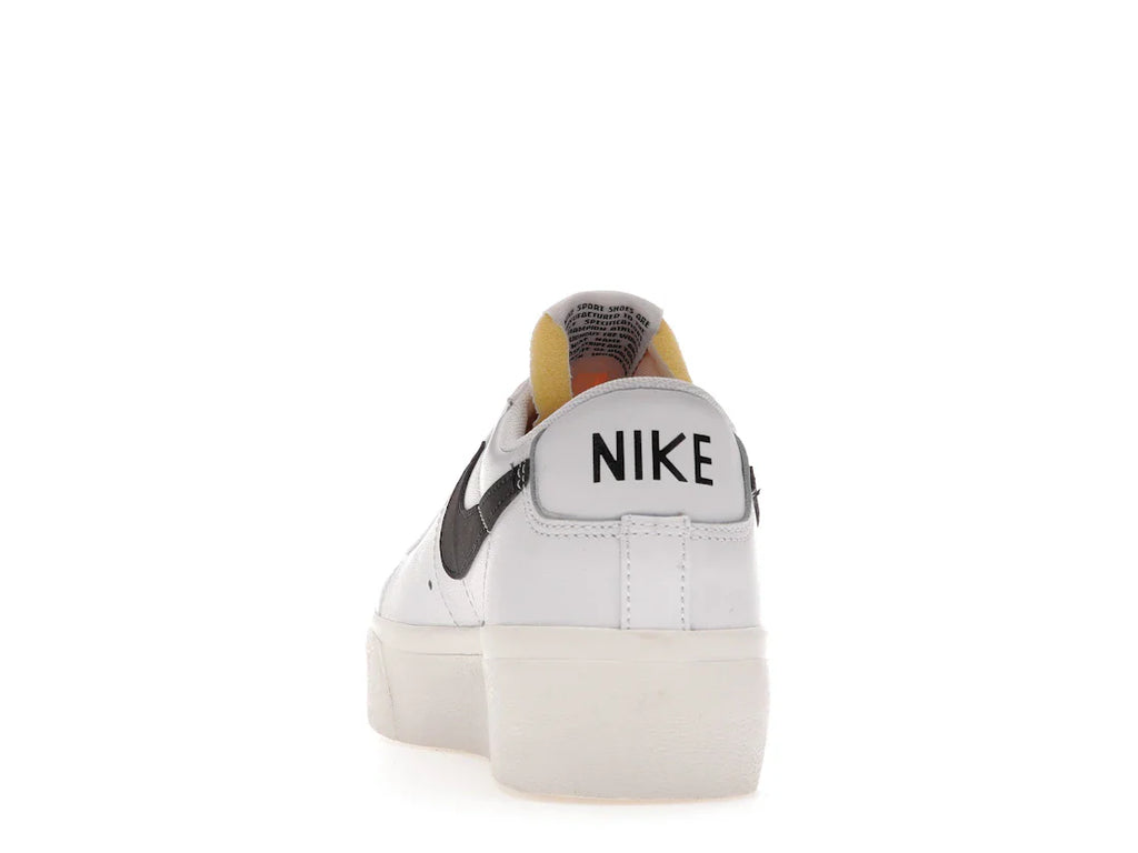 Nike Blazer Low Platform Weiß Schwarz (Damen)