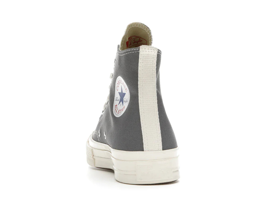 Converse Chuck Taylor All Star 70 Hi Comme des Garcons PLAY Grau