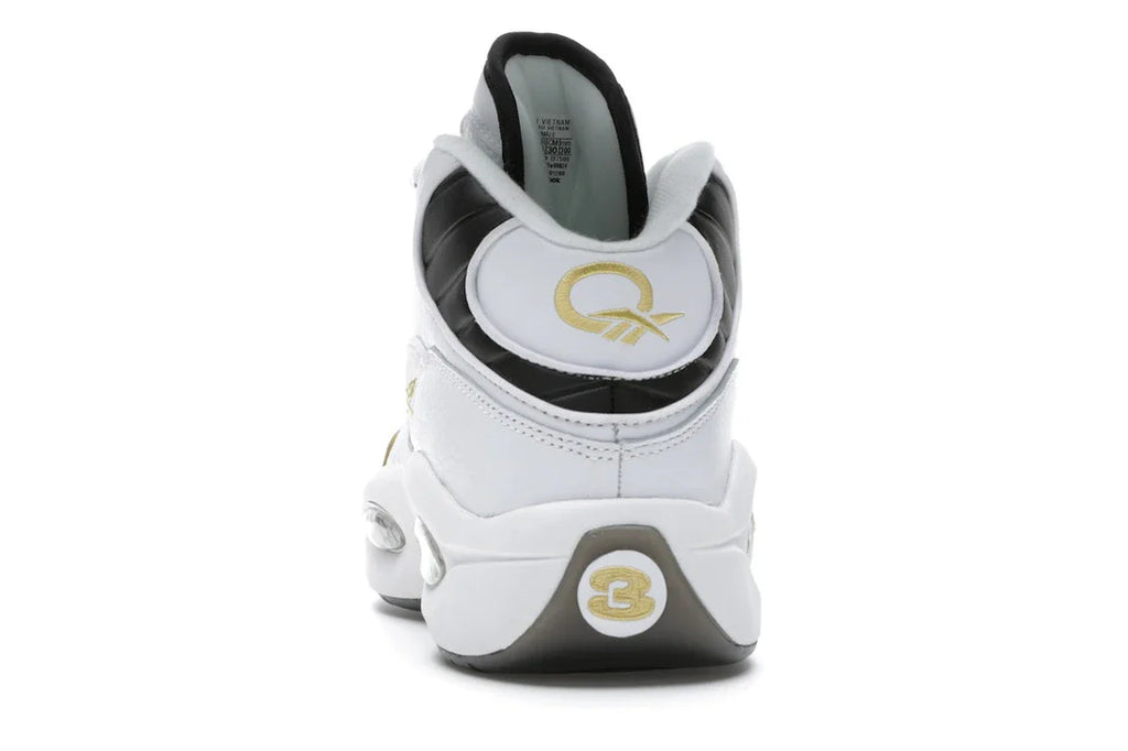 Reebok Question Mid Black Toe