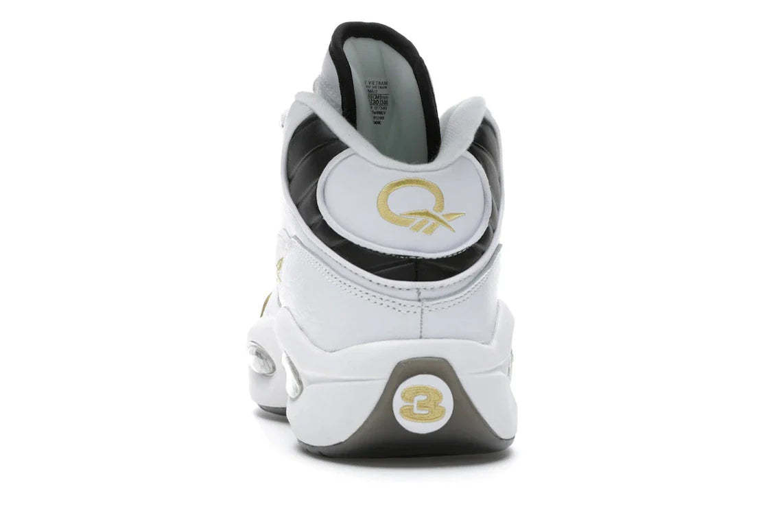 Reebok Question Mid Black Toe