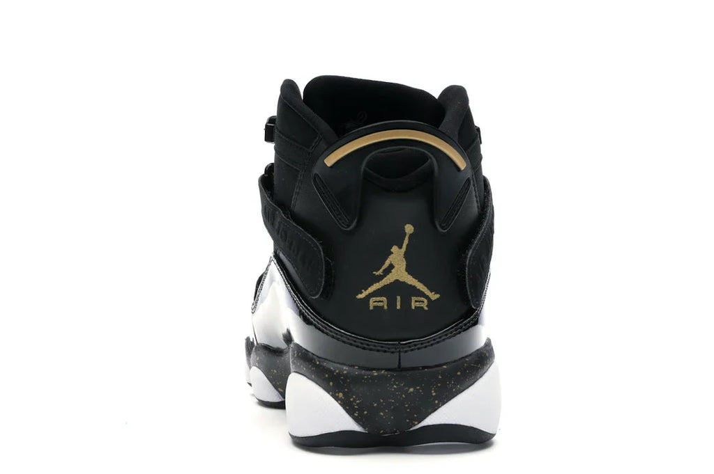 Jordan 6 Rings Schwarz Metallic Gold Weiß