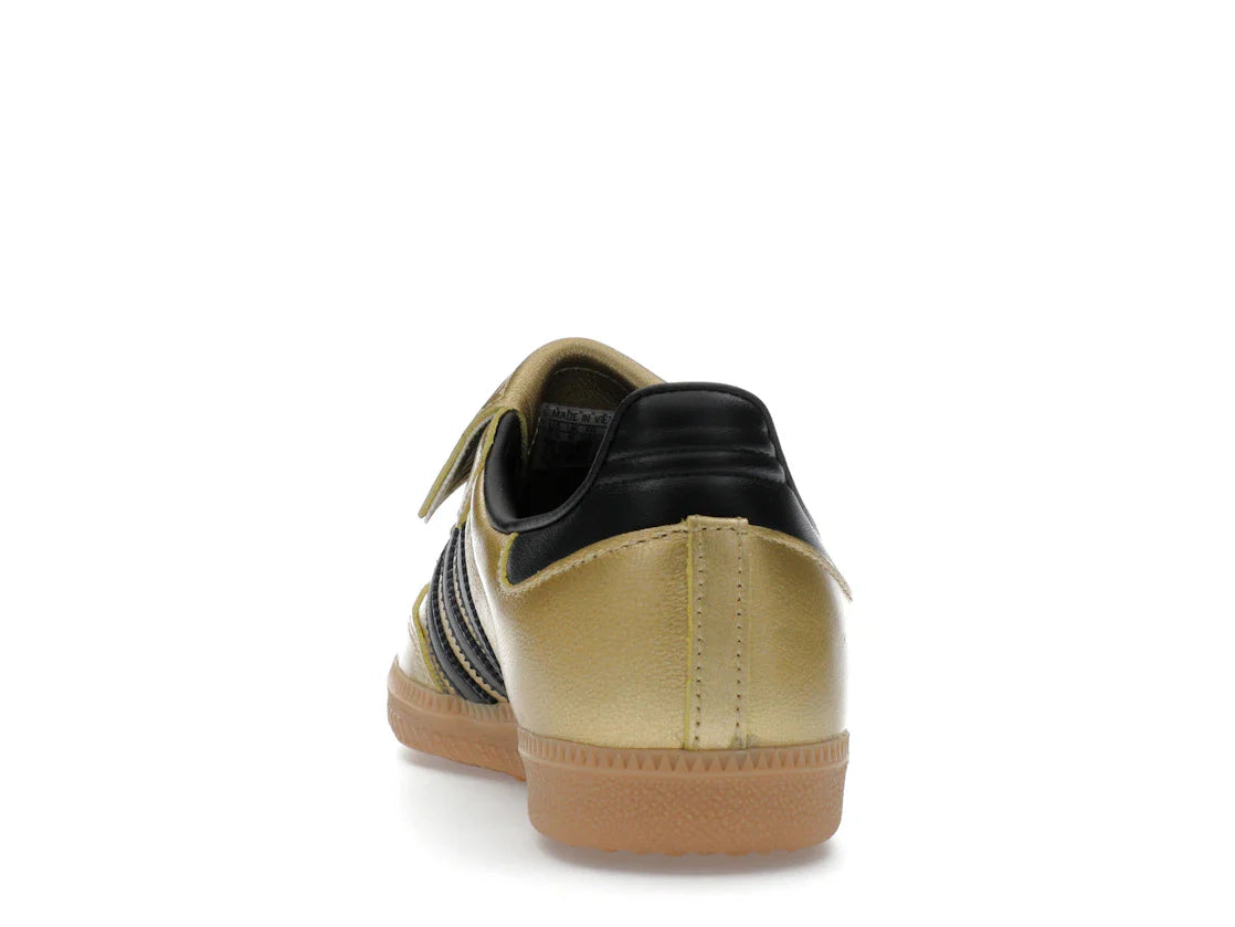 adidas Samba LT Gold Metallic Black Gum (Damen)