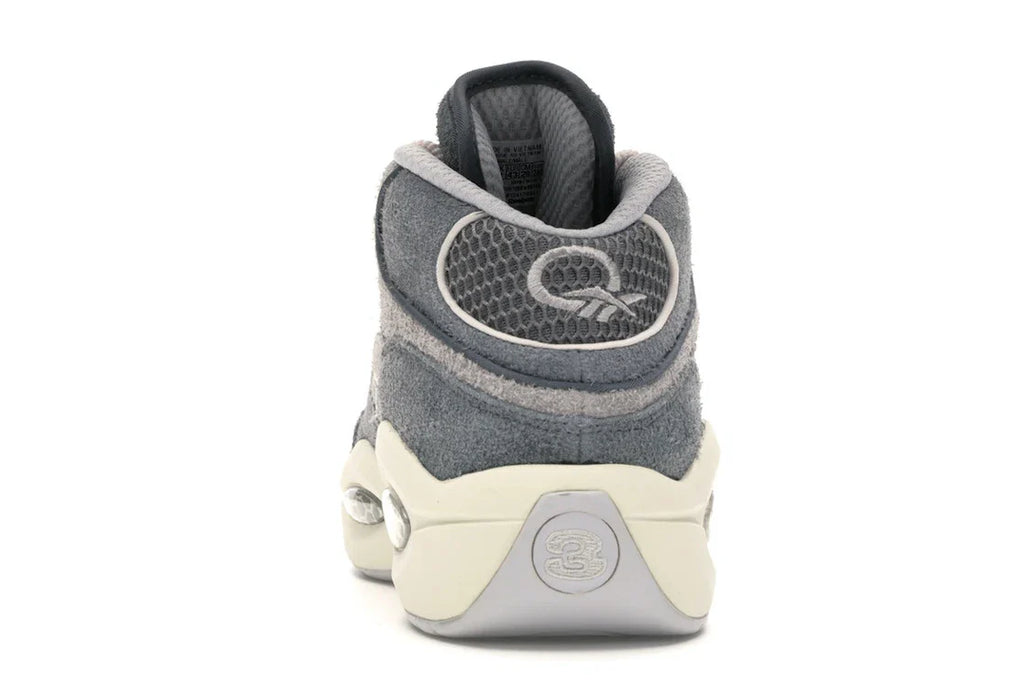 Reebok Question Mid Gray Suede