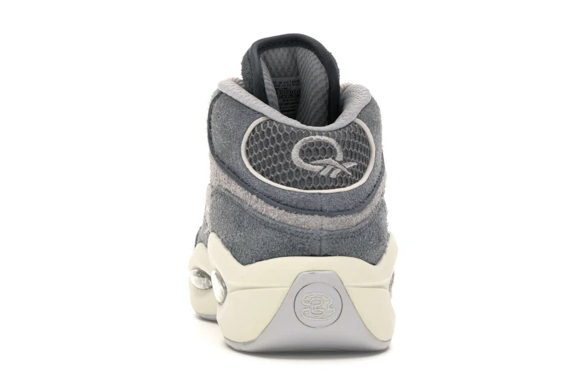 Reebok Question Mid Gray Suede
