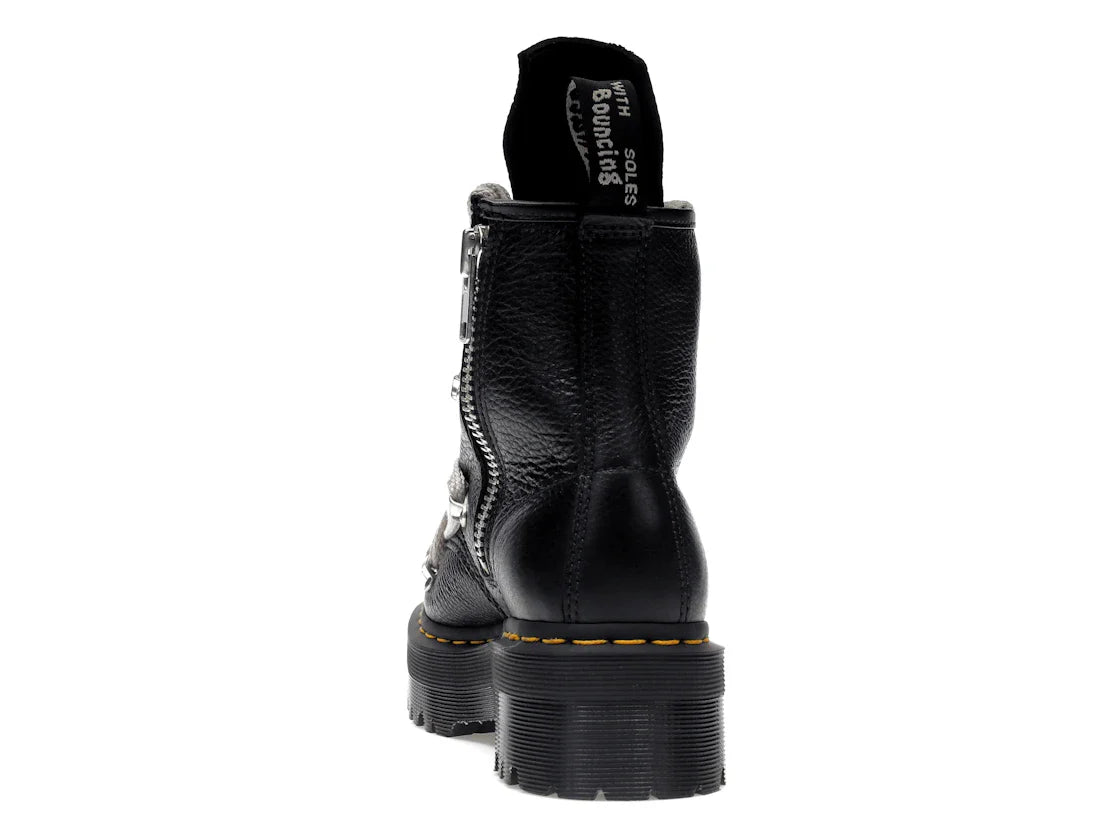 Dr. Martens 1460 Quad Ledersohle Pentagramm Jumbo Schnürstiefel Rick Owens Schwarz