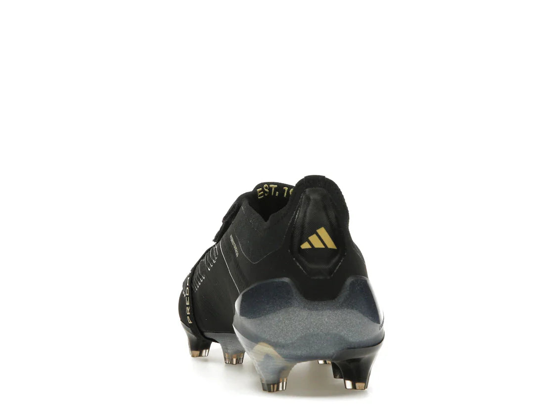 adidas Predator Elite Foldover Tongue FG Core Black Carbon Gold Metallic