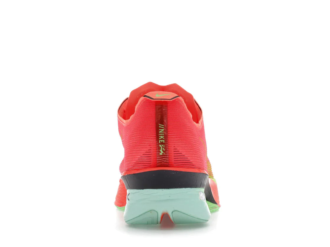 Nike ZoomX Vaporfly Next% 4 Bright Crimson Mint Foam Cave Purple Lime Blast