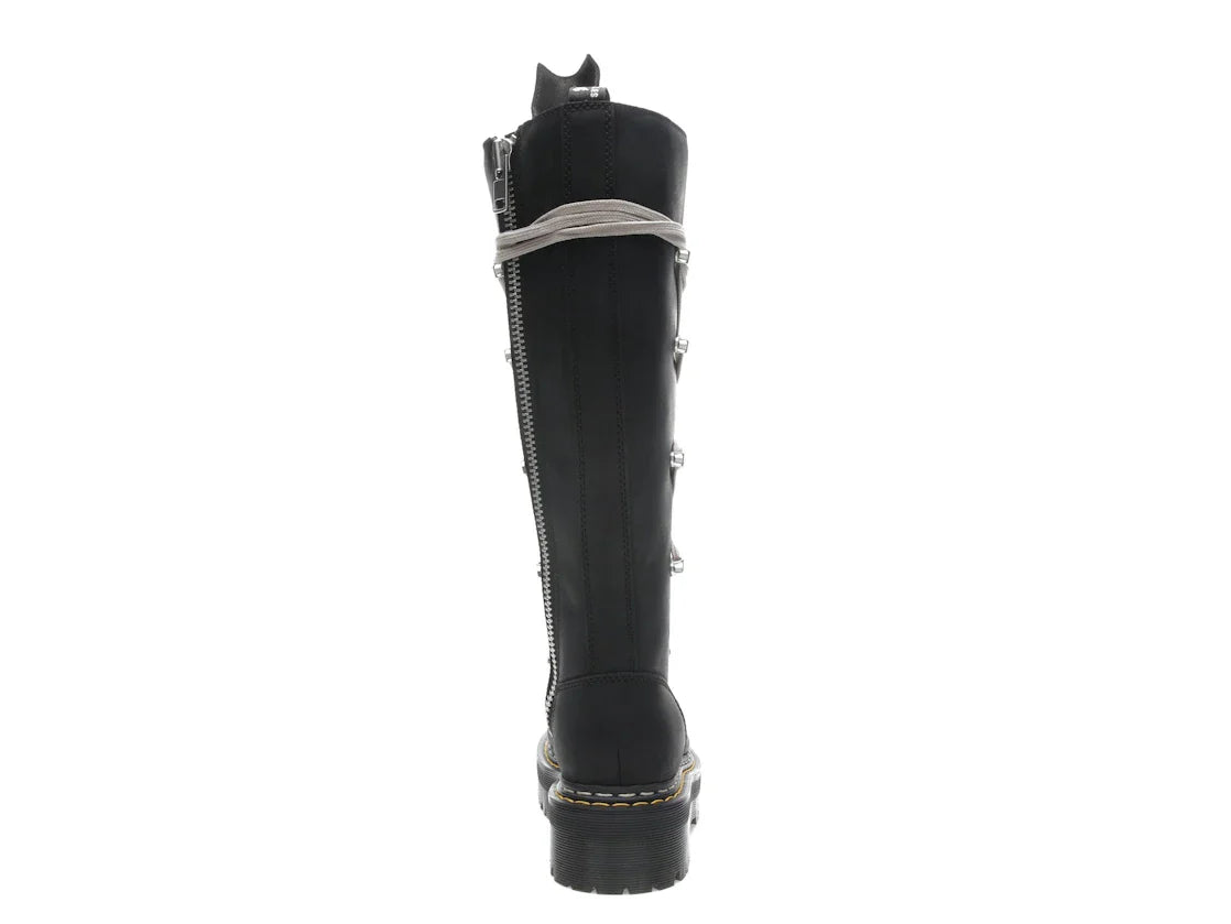 Dr. Martens 1460 DRKSHDW Quad Sole Pentalace Boot Rick Owens Schwarz
