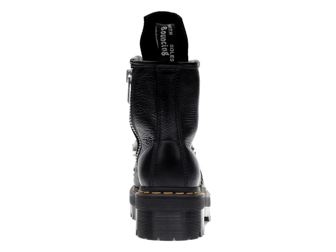 Dr. Martens 1460 Quad Ledersohle Pentagramm Jumbo Schnürstiefel Rick Owens Schwarz