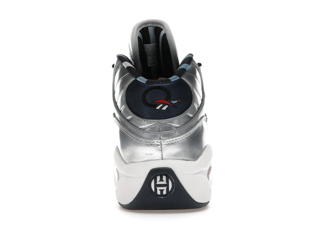 Reebok Question Mid Iverson x Harden Silber