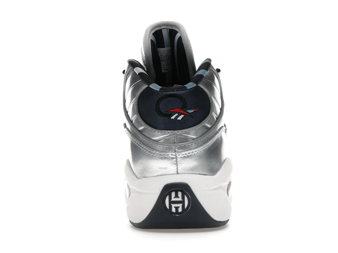 Reebok Question Mid Iverson x Harden Silber