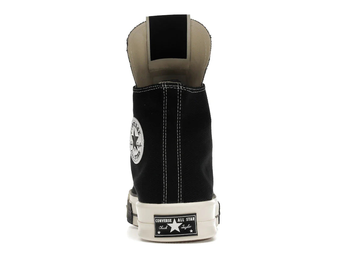 Converse DRKSTAR Hi Rick Owens DRKSHDW Black Egret