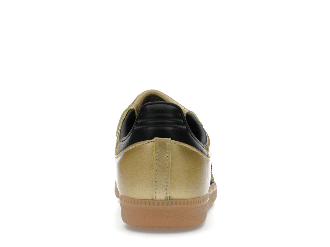 adidas Samba LT Gold Metallic Black Gum (Damen)