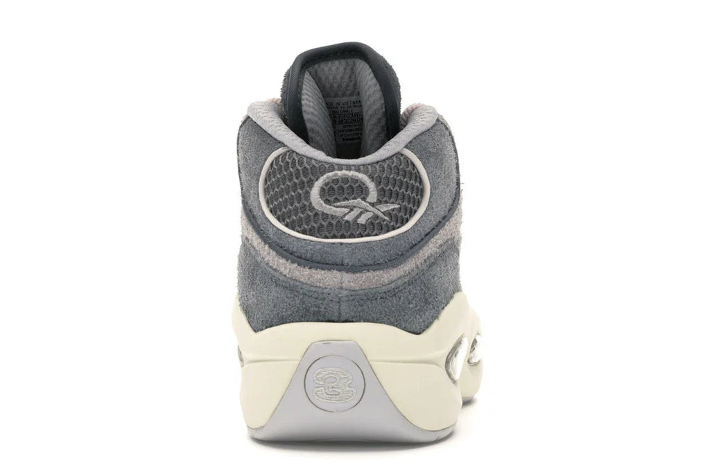 Reebok Question Mid Gray Suede