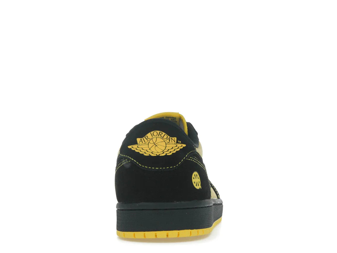 Jordan 1 Retro Low OG Quai 54 Schwarz Tour Gelb Rot