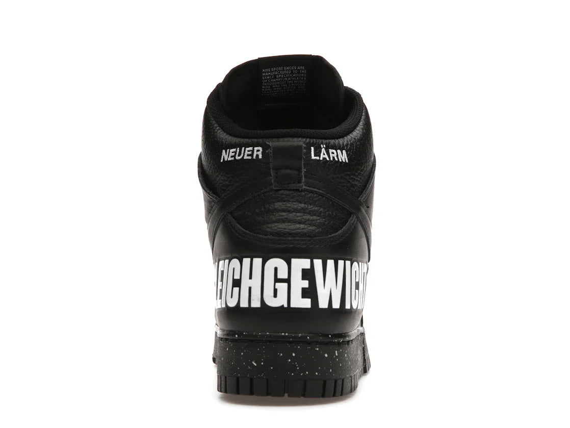 Nike Dunk High Undercover Chaos Schwarz
