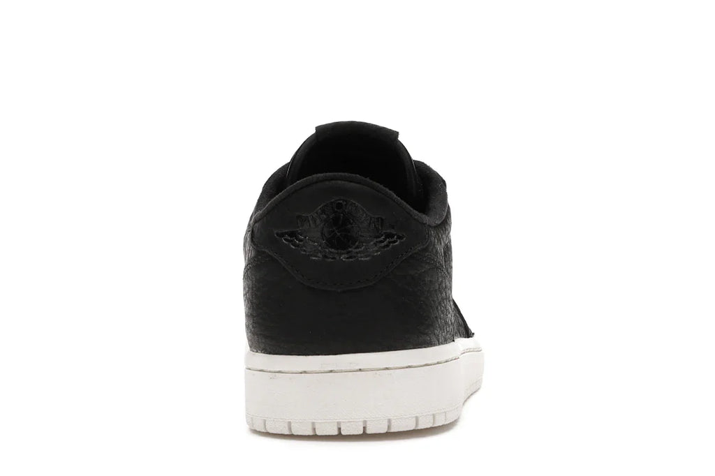 Jordan 1 Retro Low Swooshless Schwarz (2016)